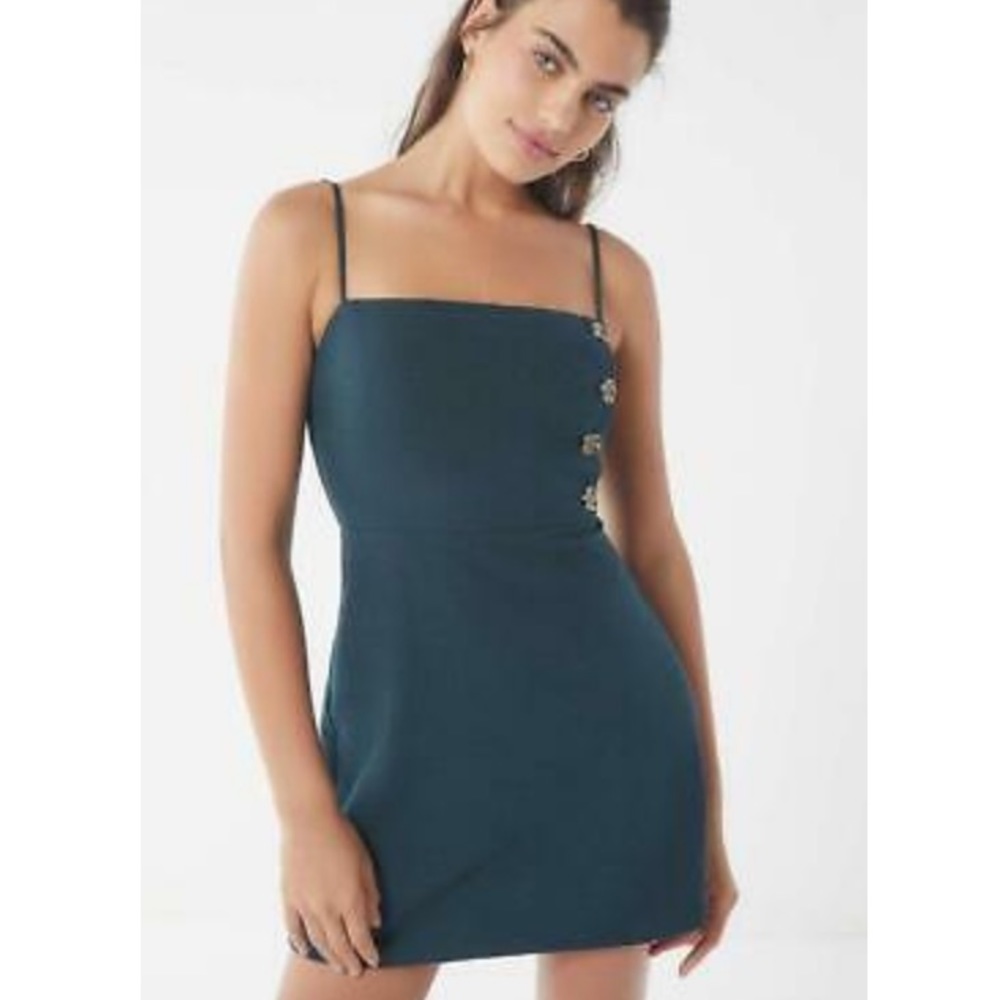 urban outfitters button dress